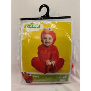 New Disguise Infant Sesame Street Elmo Costume size 12-18 Months